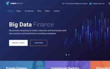 FinExGroup (screenshot desktop)