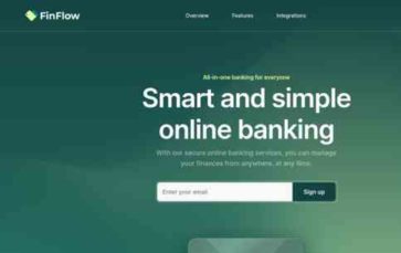 FinFlow (screenshot desktop)