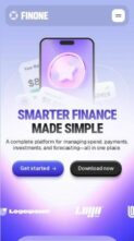 Finone (screenshot mobile)
