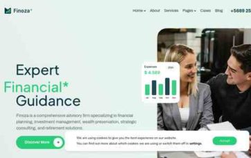 Finoza (screenshot desktop)