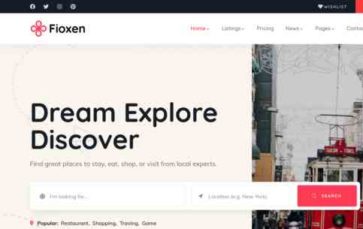 Fioxen (screenshot desktop)