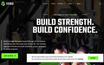 Fitrix (screenshot desktop)