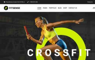 Fitsense (screenshot desktop)