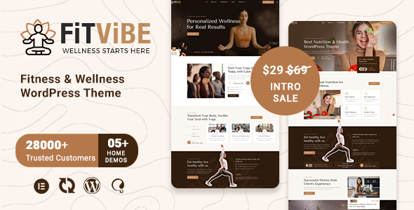 Fitvibe (ThemeForest)