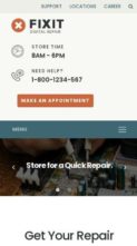 Fixit (wp Organic) - (screenshot mobile)