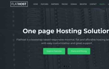 FlatHost (screenshot desktop)
