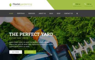 Florist (AnpsThemes) - (screenshot desktop)