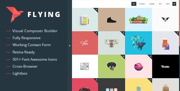 Flying (ThemeForest)