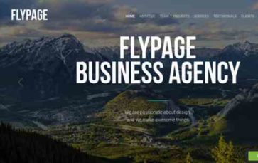 FlyPage (screenshot desktop)
