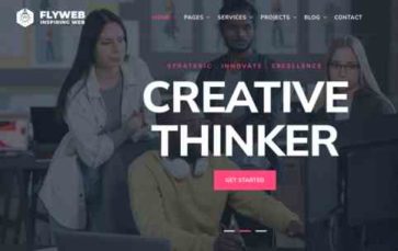 Flyweb (screenshot desktop)