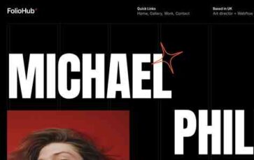 FolioHub (screenshot desktop)