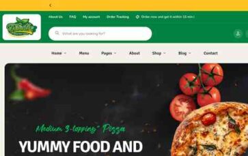 Foodis (screenshot desktop)