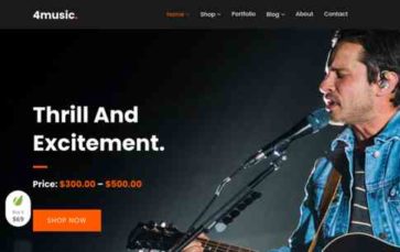 Fourmusic (screenshot desktop)