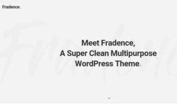 Fradence (screenshot desktop)