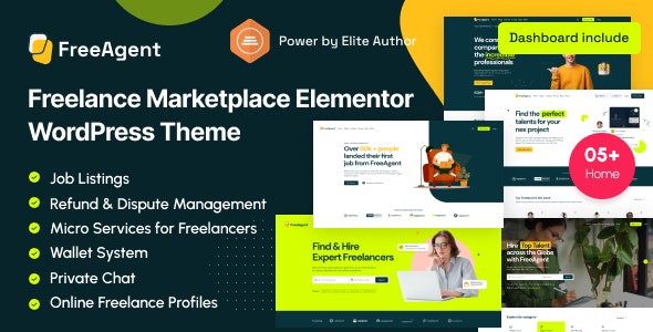 FreeAgent (ThemeForest)