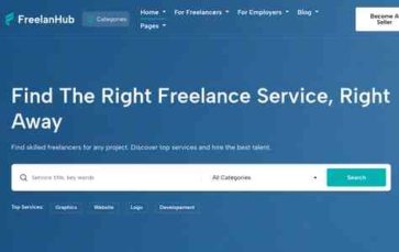 Freelanhub (screenshot desktop)