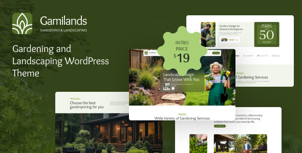 Gamilands (ThemeForest)