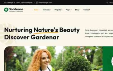 Gardenar (screenshot desktop)