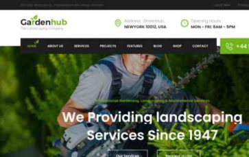 GardenHub (screenshot desktop)