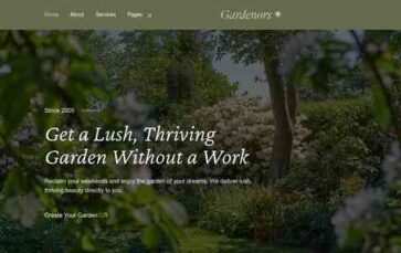Gardenors (screenshot desktop)