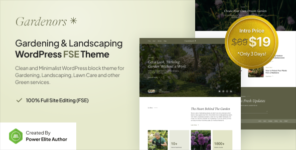 Gardenors (ThemeForest)