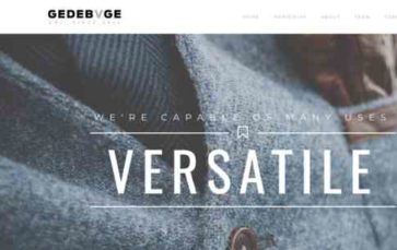 Gedebvge (screenshot desktop)