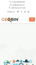 GeoBin (screenshot mobile)