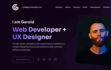 Gerold (screenshot desktop)