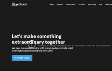 Getleads (screenshot desktop)