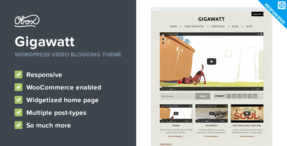 Gigawatt (ThemeForest)