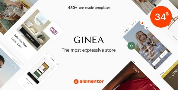 Ginea (ThemeForest)
