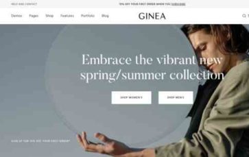 Ginea (screenshot desktop)