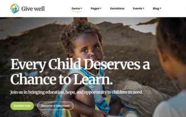 GiveWell (LA Studio) - (screenshot desktop)