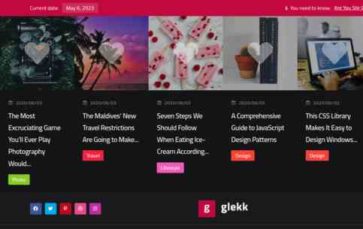 Glekk (screenshot desktop)