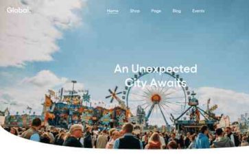 Globai (screenshot desktop)