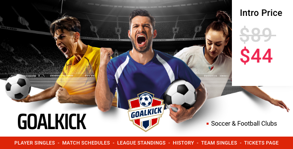 GoalKick (ThemeForest)