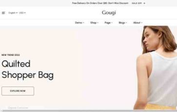 Gougi (screenshot desktop)