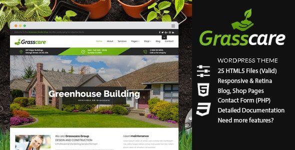 GrassCare (ThemeForest)