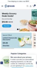 Grocen (screenshot mobile)