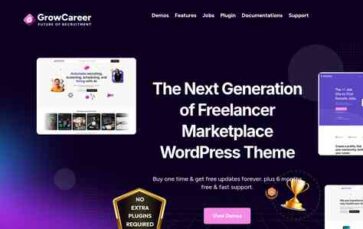 GrowCareer (screenshot desktop)