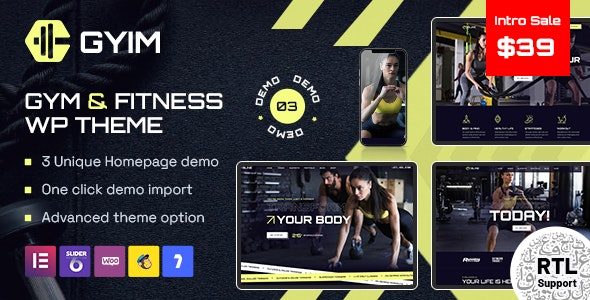 Gyim (ThemeForest)