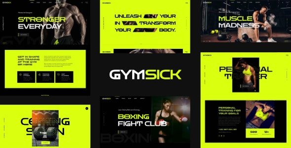 Gymsick (ThemeForest)