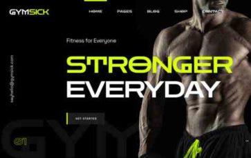 Gymsick (screenshot desktop)