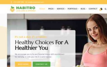 Habitro (screenshot desktop)