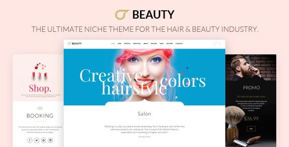 Hair & Beauty (ThemeForest)