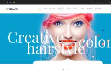 Hair & Beauty (screenshot desktop)