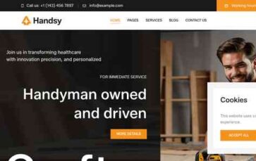 Handsy (screenshot desktop)