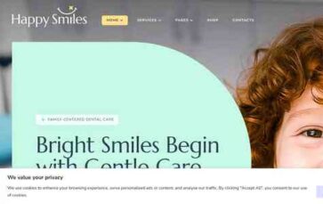 Happy Smiles (screenshot desktop)