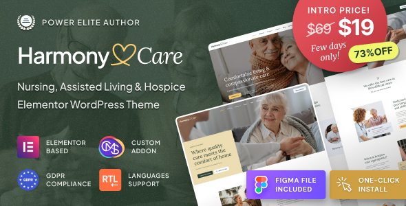 Harmony Care (ThemeForest)