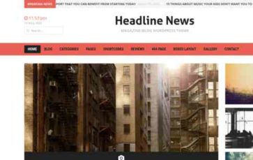 Headline News (screenshot desktop)